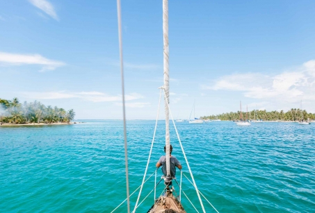 Catamaran dans l’archipel San Blas